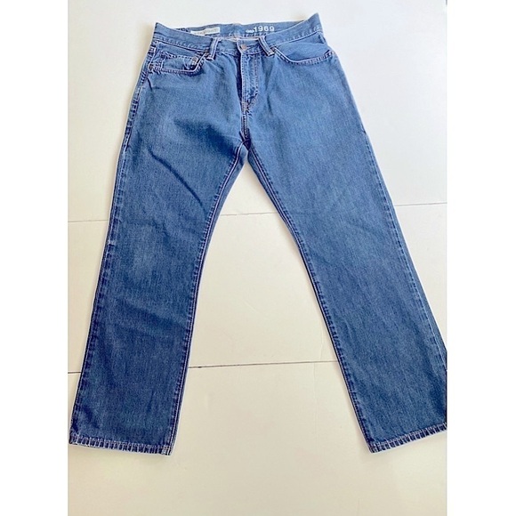 GAP Denim - GAP 1969 straight denim jeans size 31x28